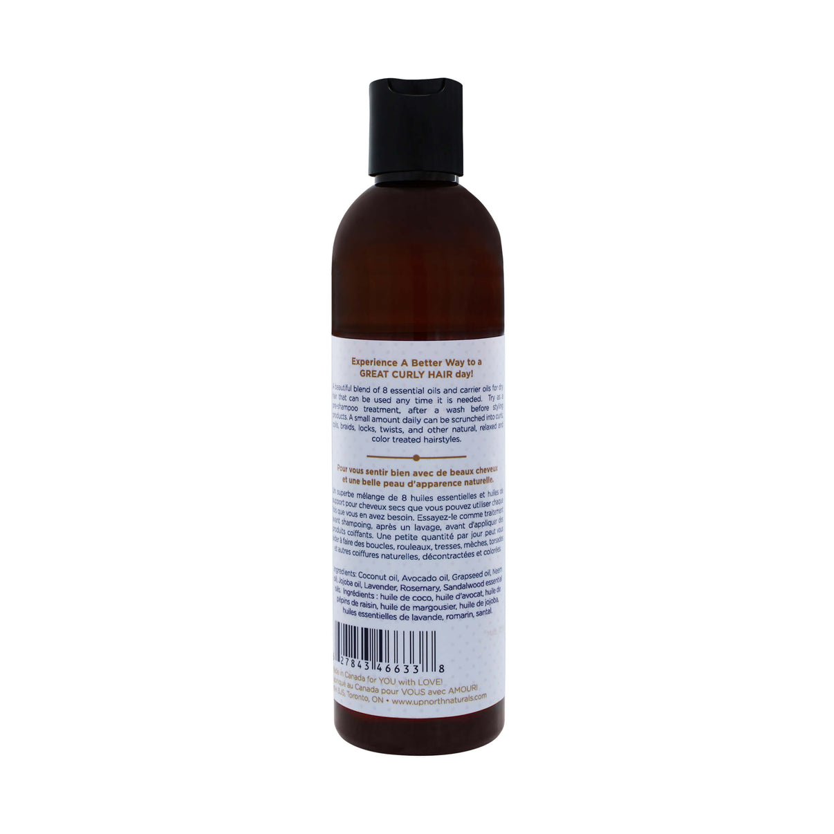 8-Oil Pre-Shampoo Oil and Styling Oil – Up North Naturals Canada
